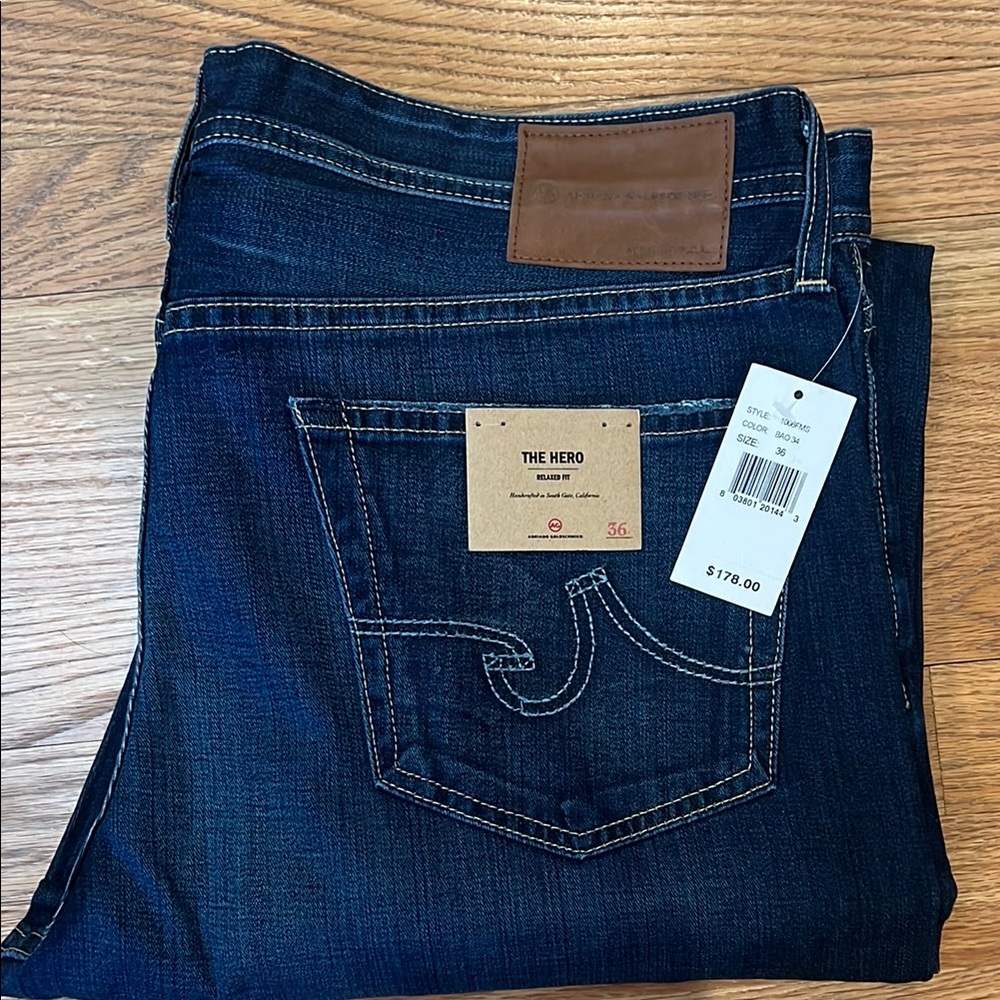 NWT AG ‘The Hero’ Style Sz 36x34 Jeans